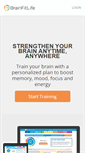 Mobile Screenshot of mybrainfitlife.com